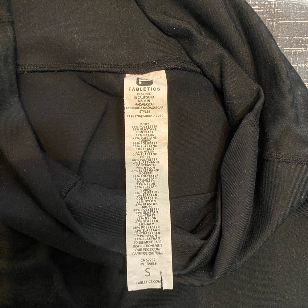 Fabletics waist high yoga pants